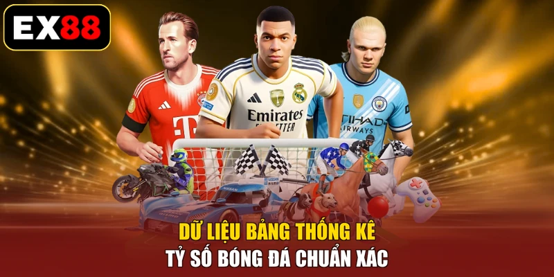 Dữ liệu bảng thống kê tỷ số bóng đá chuẩn xác
