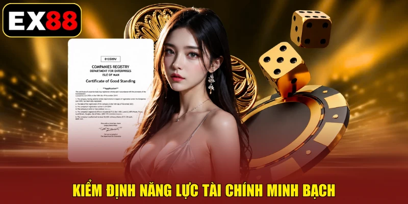Kiểm định năng lực tài chính minh bạch