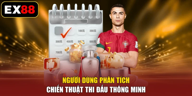 Người dùng phân tích chiến thuật thi đấu thông minh